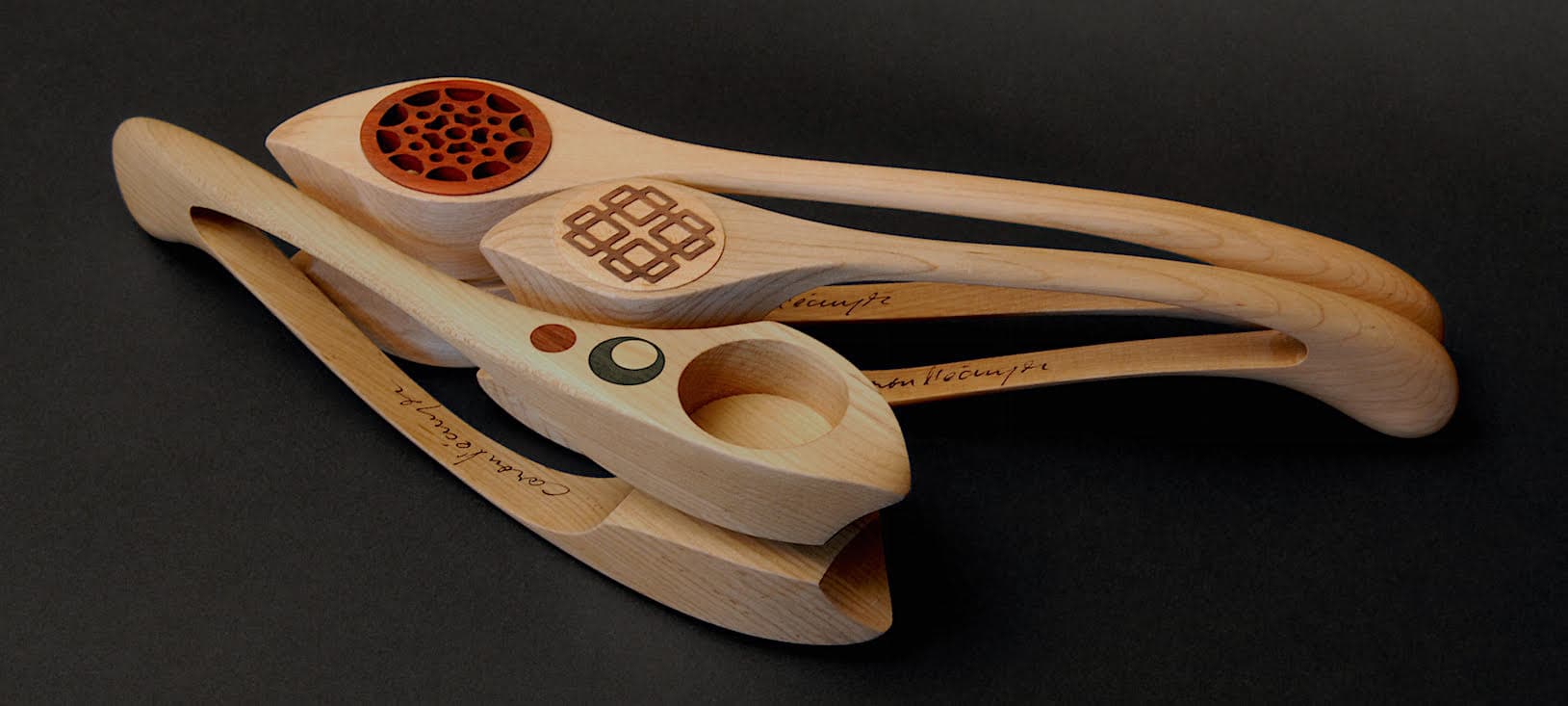 Musical spoons of different sizes
